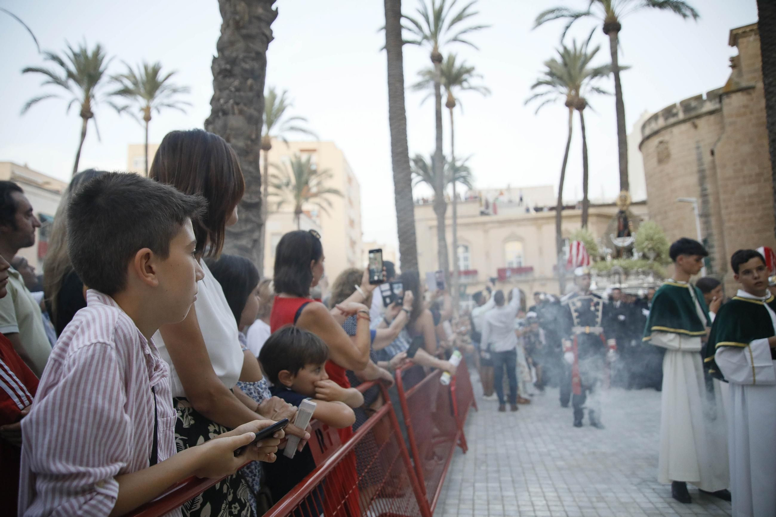 Las mejores imágenes de la procesión Stma. Virgen del Mar, acompañada por San Indalecio