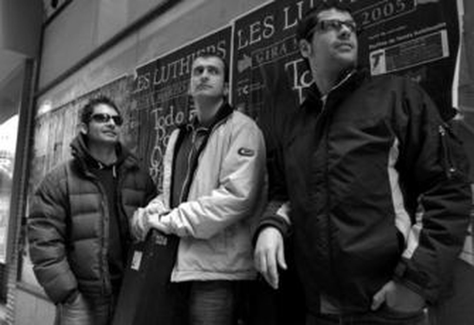 Dylan Ferro, Danny Bugeja y Dani Fa, los tres componentes de Taxi.