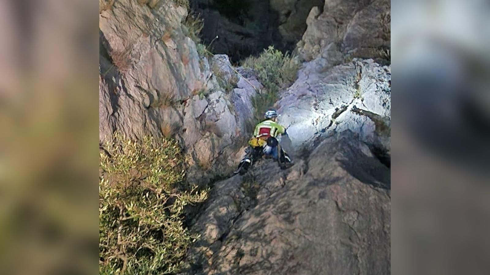Rescate del Servicio de Prevención, Extinción de Incendios y Salvamento (SPEIS) del Ayuntamiento de Jaén.