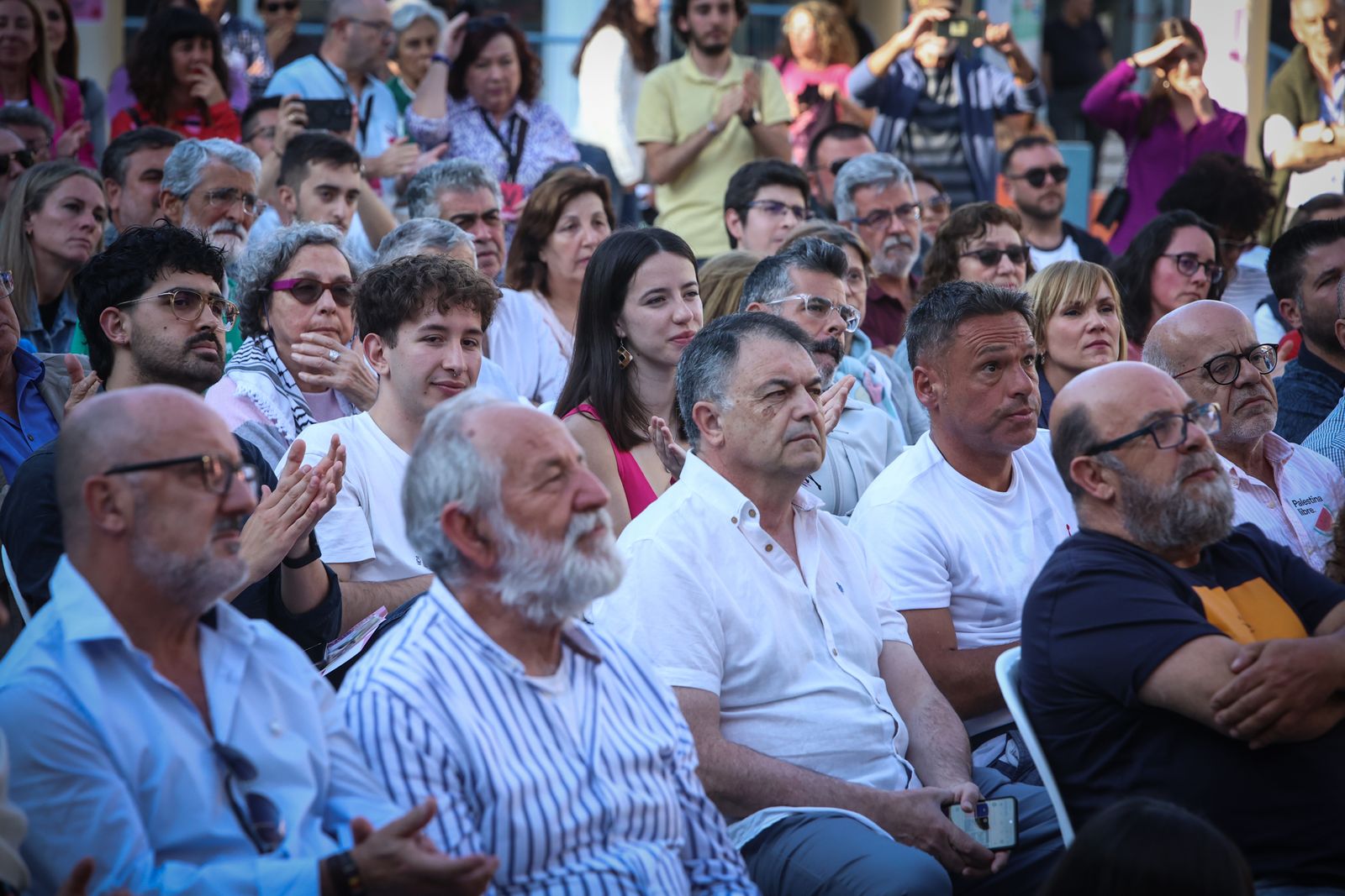 Imágenes del mitin de SUMAR con Yolanda Díaz en Jerez