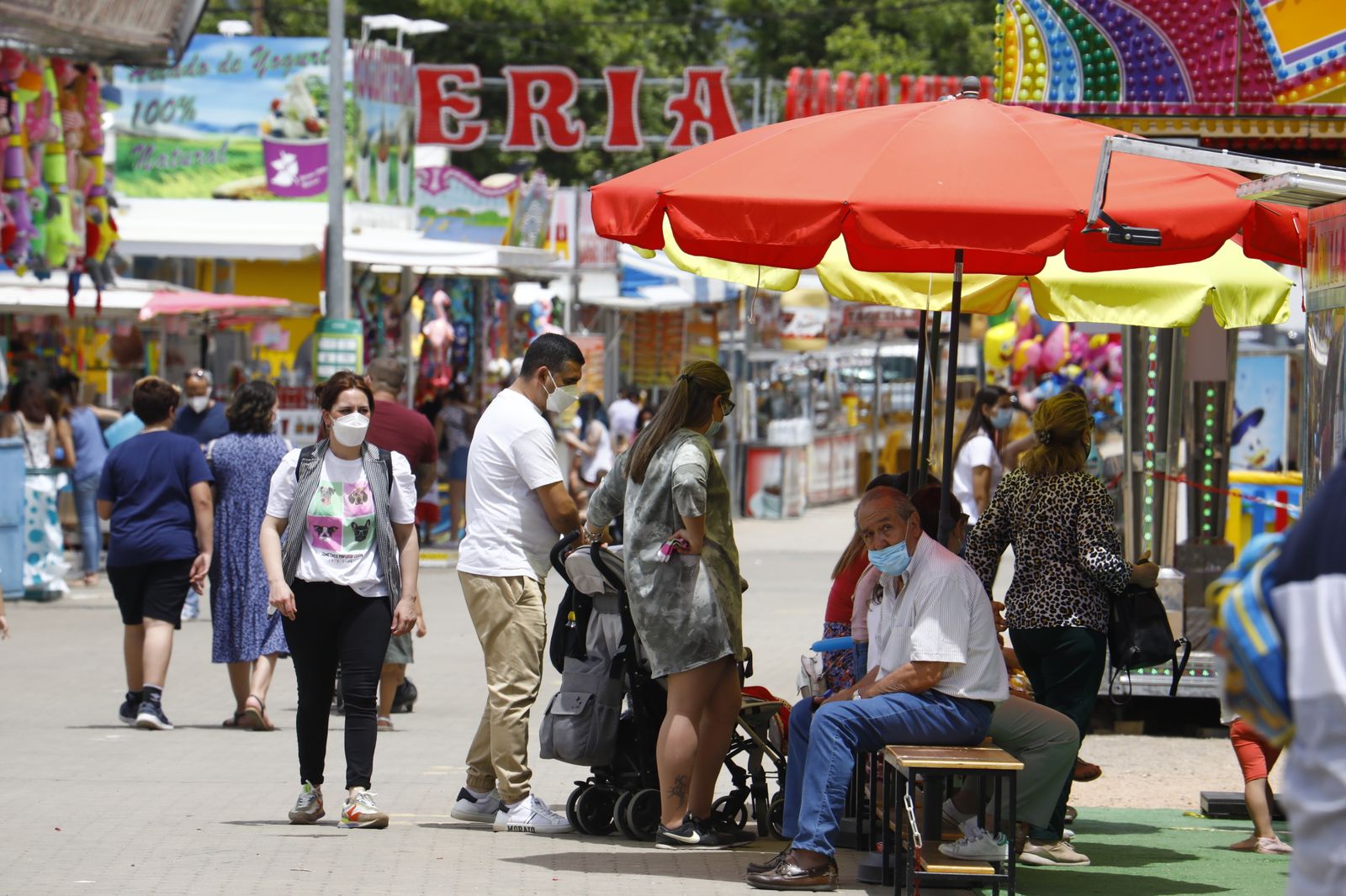 Las imágenes del segundo fin de semana de atracciones en El Arenal