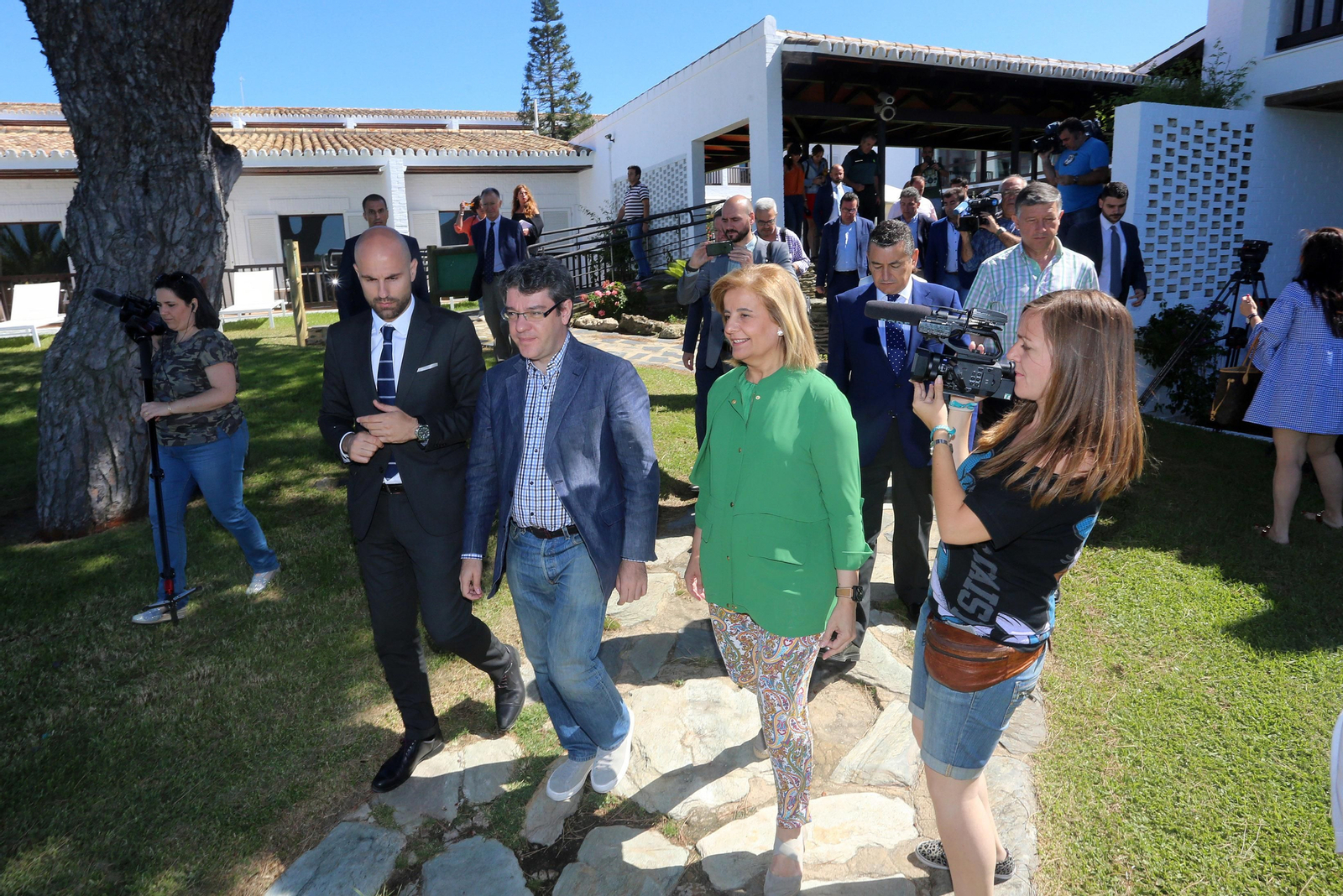 Reapertura del Parador de Mazagón tras el incendio