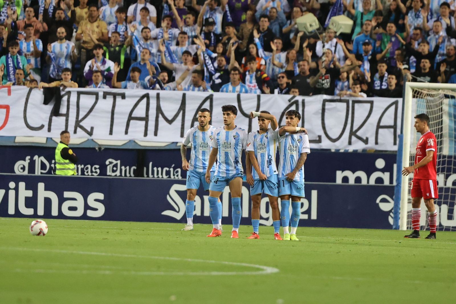 Las fotos del Málaga CF-Cartagena