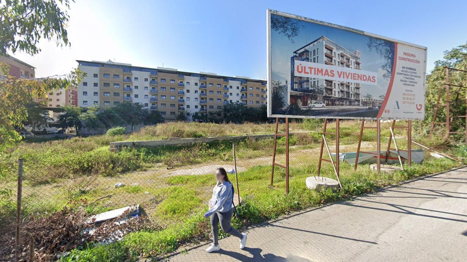 Parcela donde Fonsan construirá el nuevo edificio de viviendas