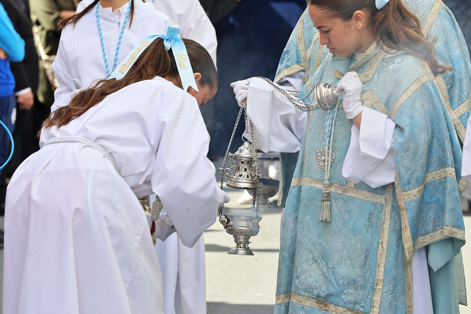 Imágenes de El Resucitado por el barrio de La Hispanidad