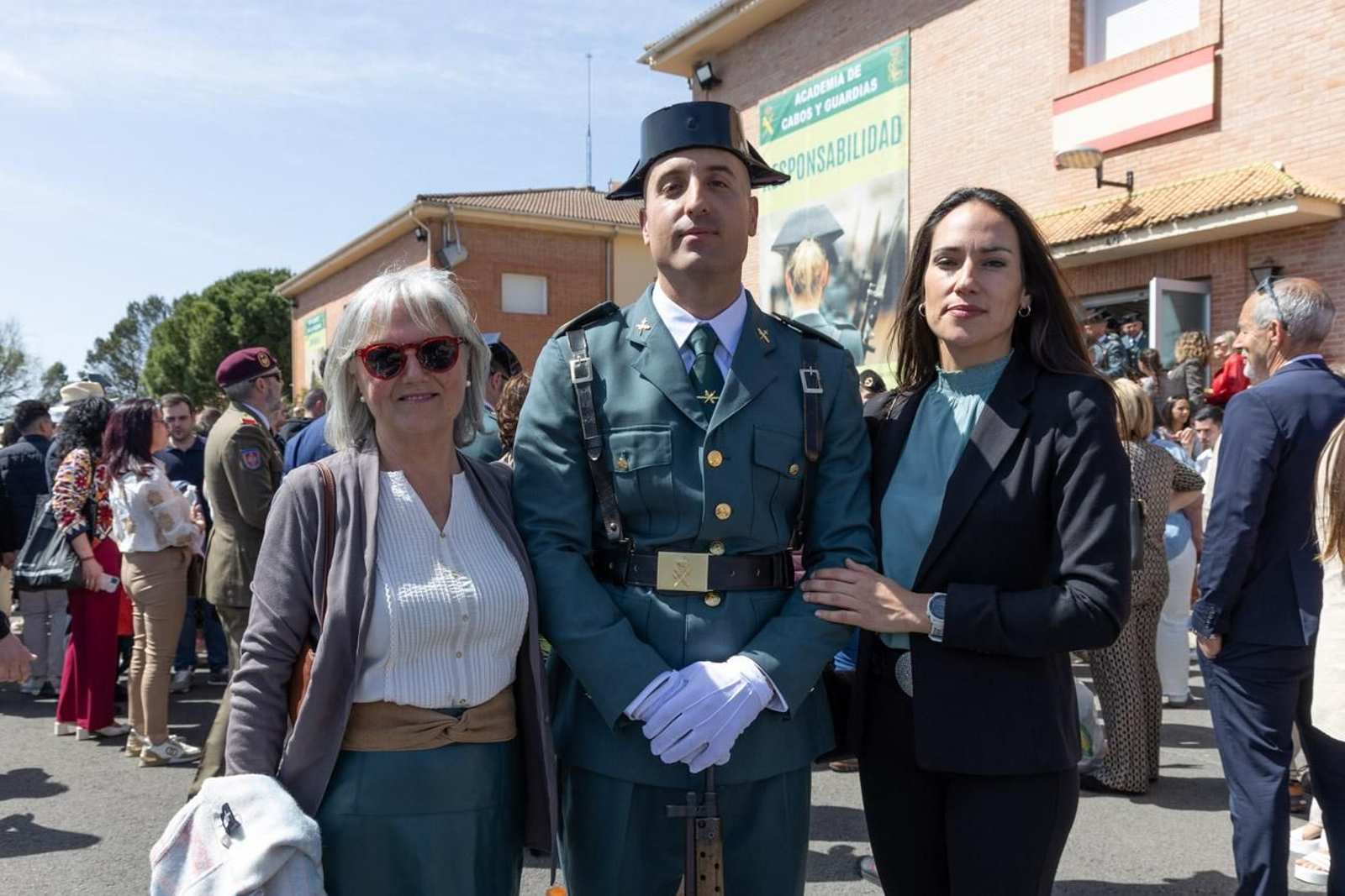 Jura de bandera de la 130ª promoción de guardias civiles de la Academia de Baeza