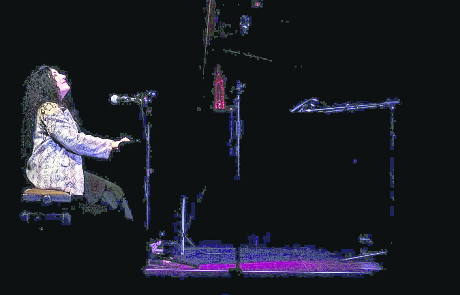 Miriam Méndez, en el teatro La Gotera de Lazotea.