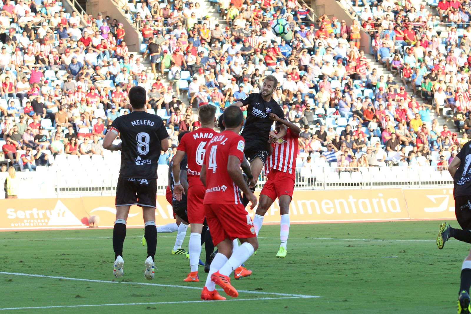 Las imágenes del Almería-Huesca