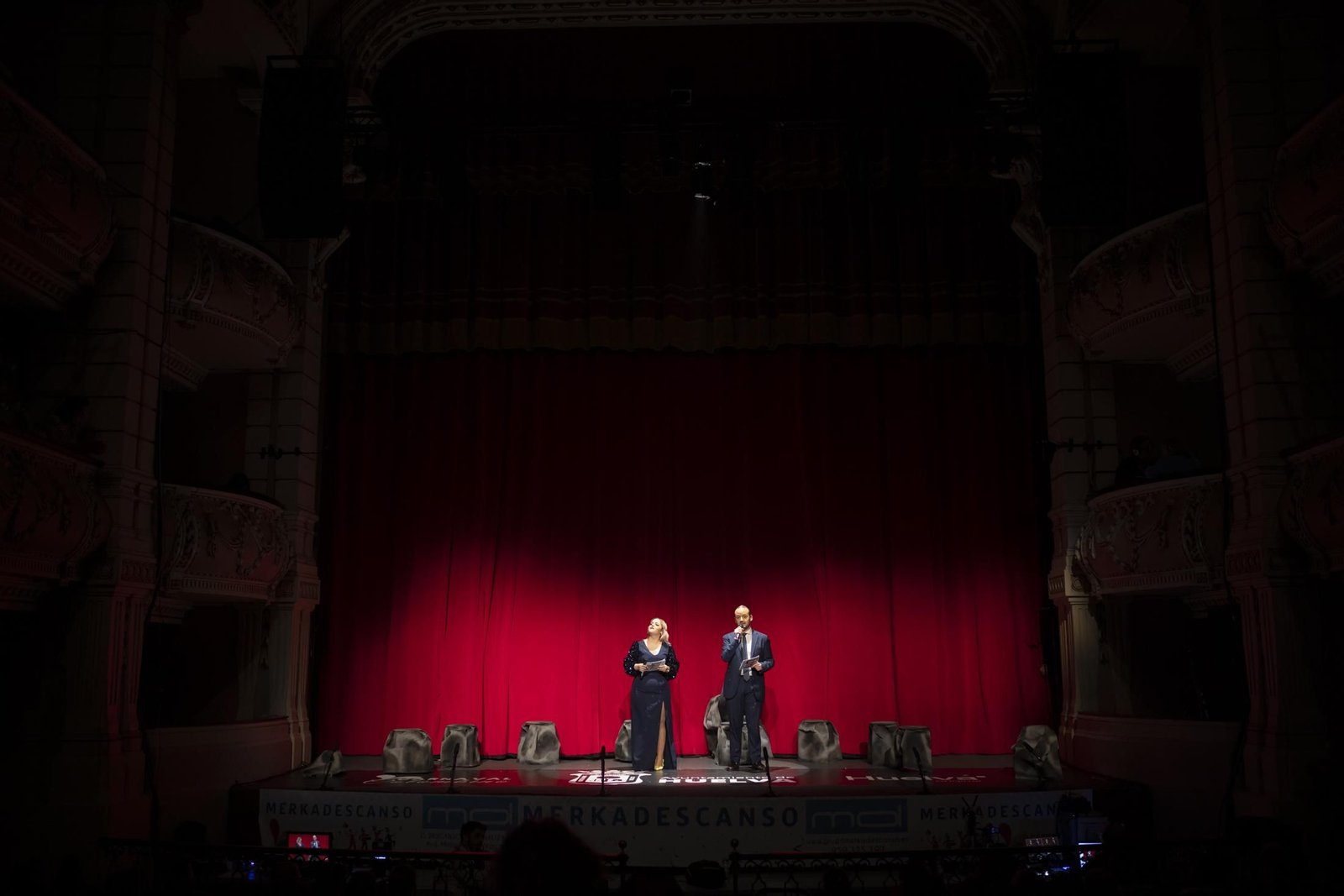 Ambiente en el último día de semifinales del Carnaval Colombino