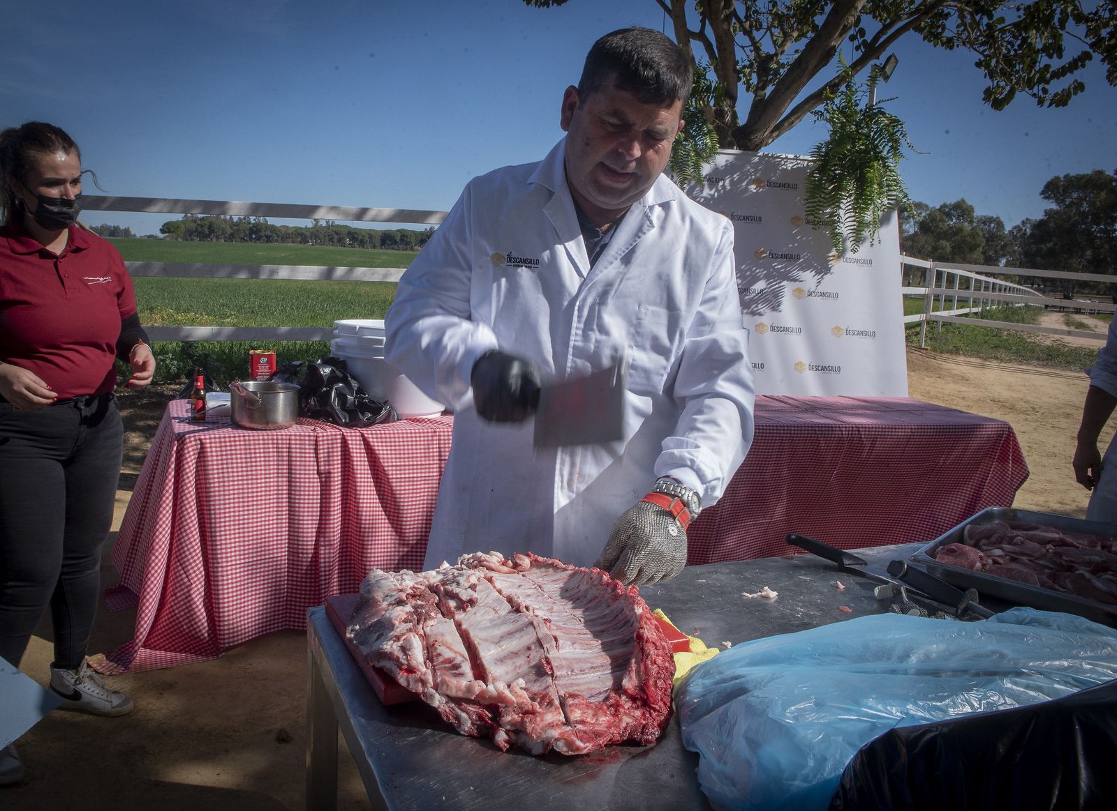 Un día de matanza en una finca sevillana