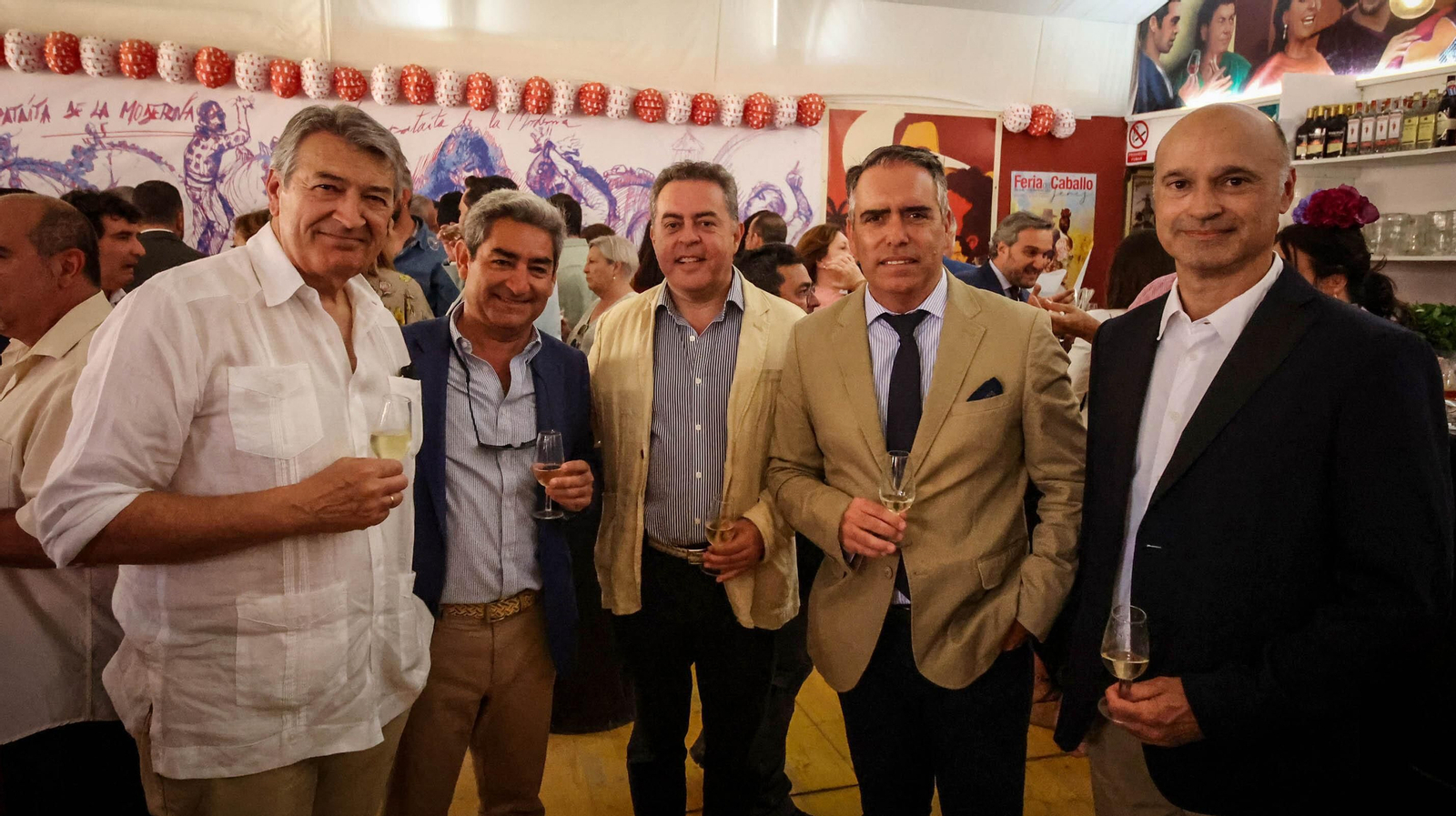 Inauguración de la caseta de Canal Sur en la Feria de Jerez