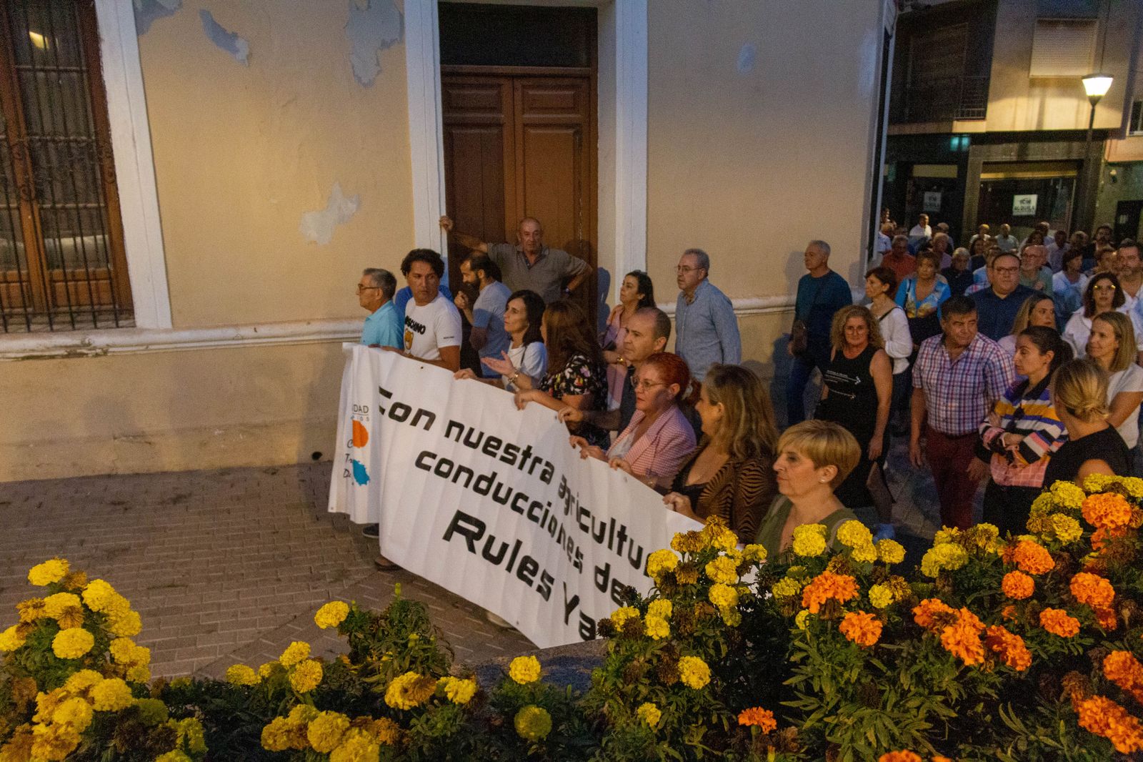 Manifestación por las infraestructuras de la Costa de Granada
