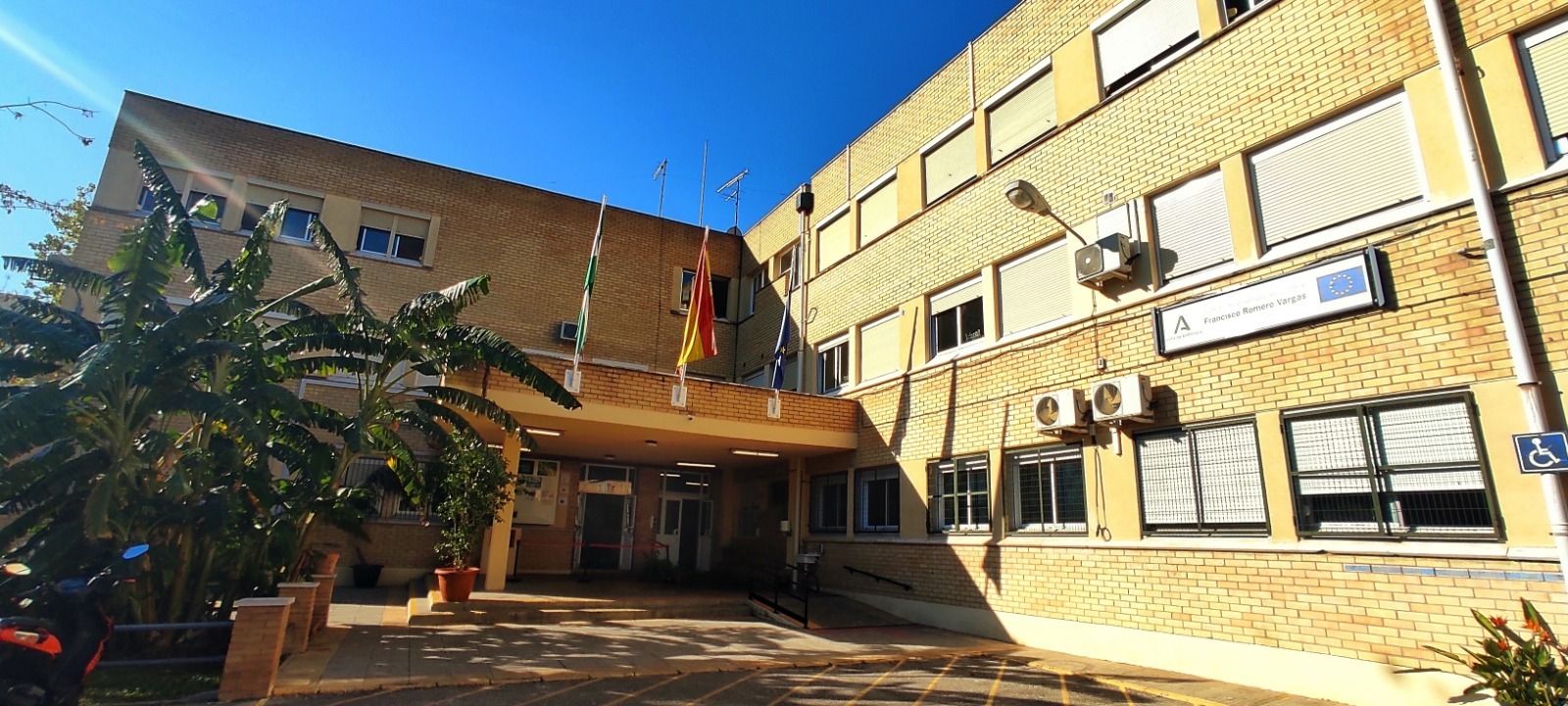 Una imagen del IES Francisco Romero Vargas.