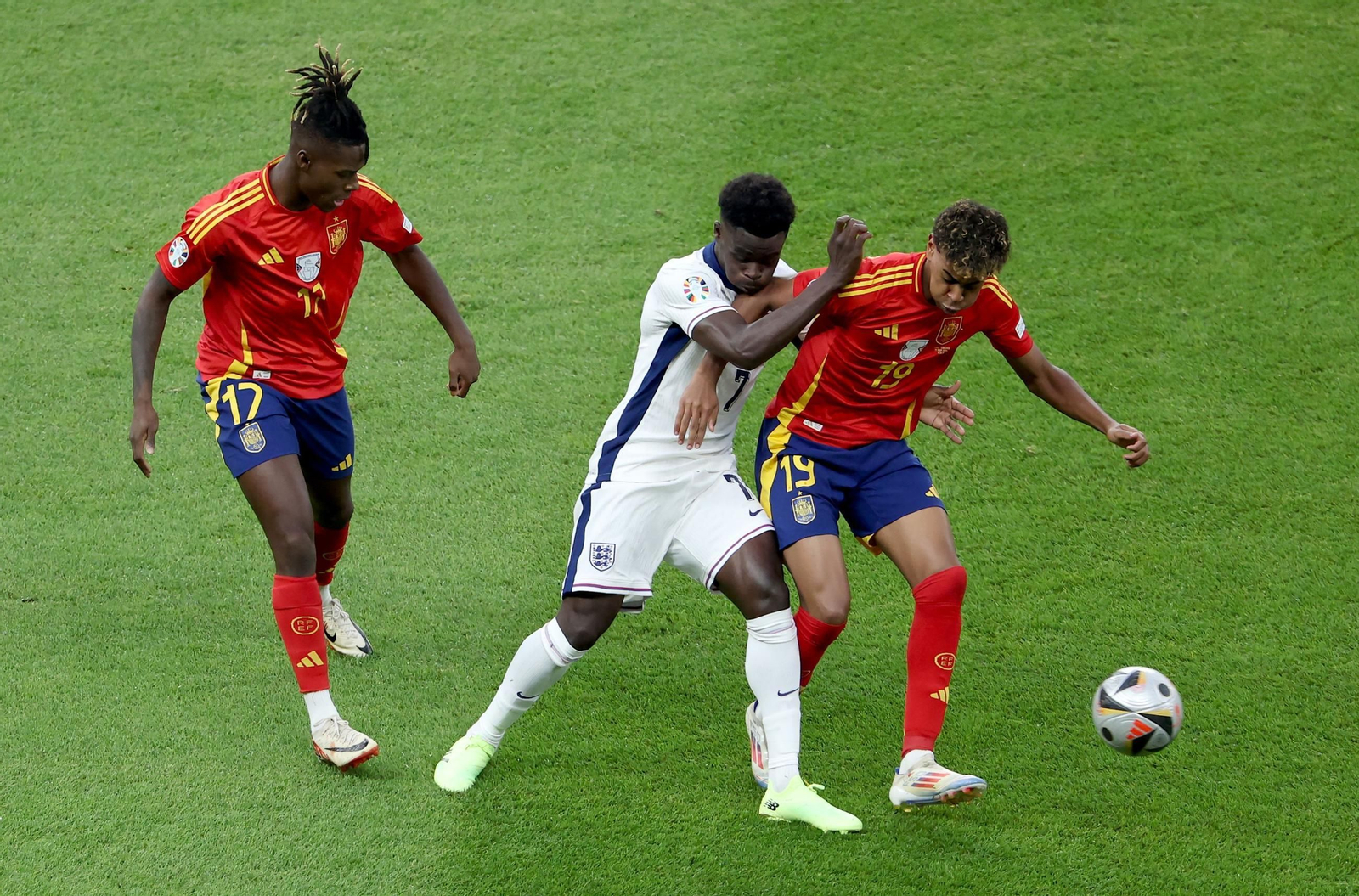 Las mejores fotos de la final España - Inglaterra