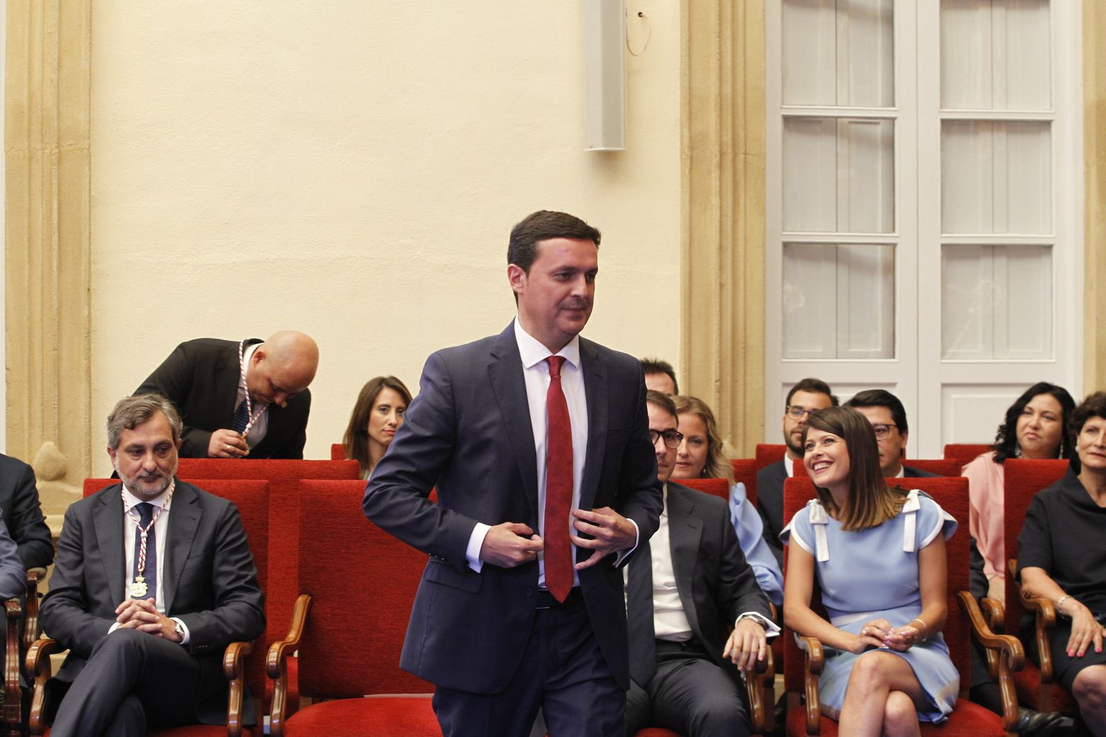 Pleno investidura Presidente Diputación de Almería. Javier Aureliano García