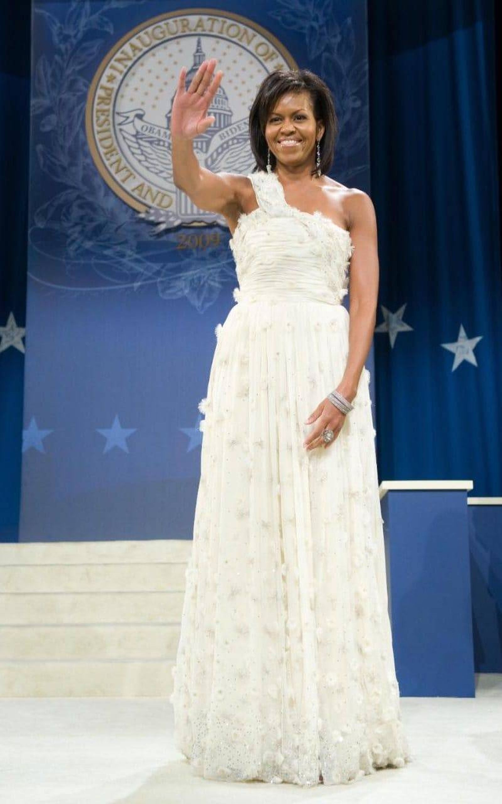 Michelle Obama, a su llegada a la Casa Blanca.