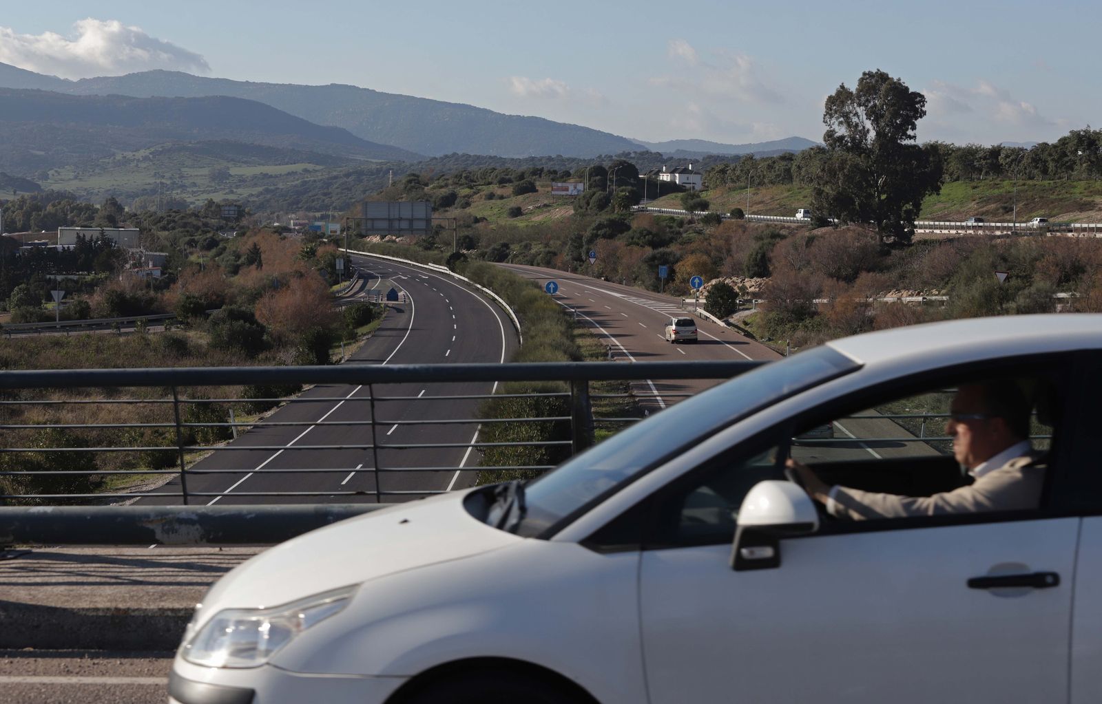 Un tramo de la A-381.