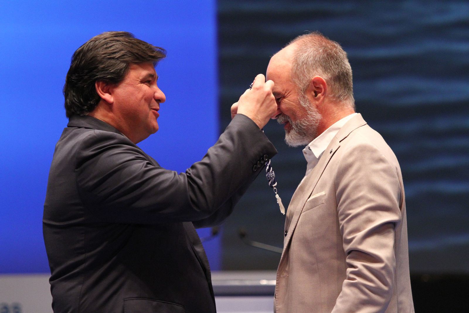 Imágenes de la entrega de las medallas de Huelva