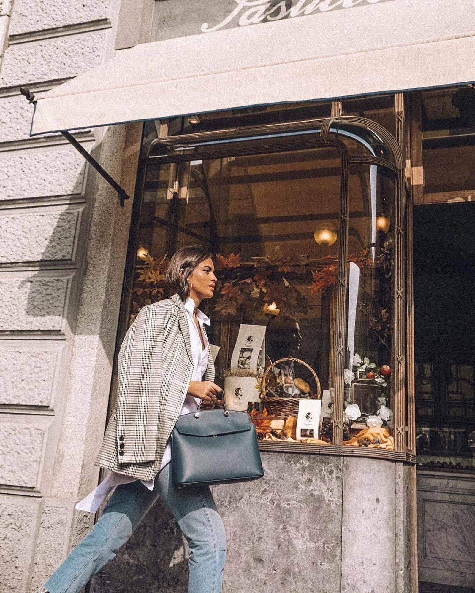 Marta Lozano con el modelo 'My Piper' (295€).