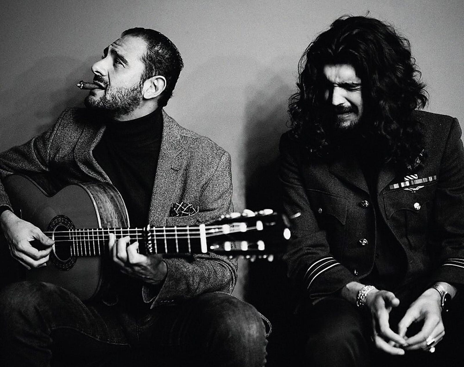 Diego del Morao e Israel Fernández.