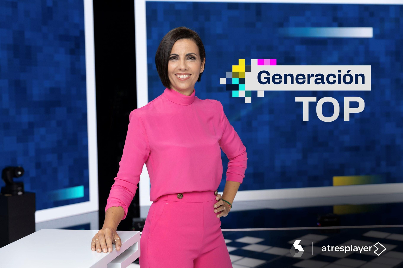Ana Pastor en el plató de 'Generación Top'