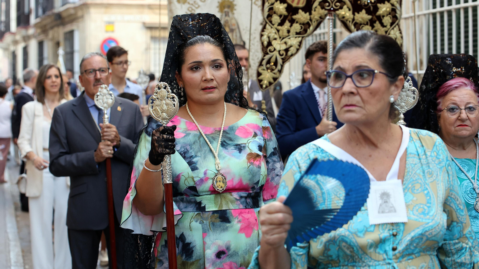 Procesión de la Virgen de la Merced por Jerez