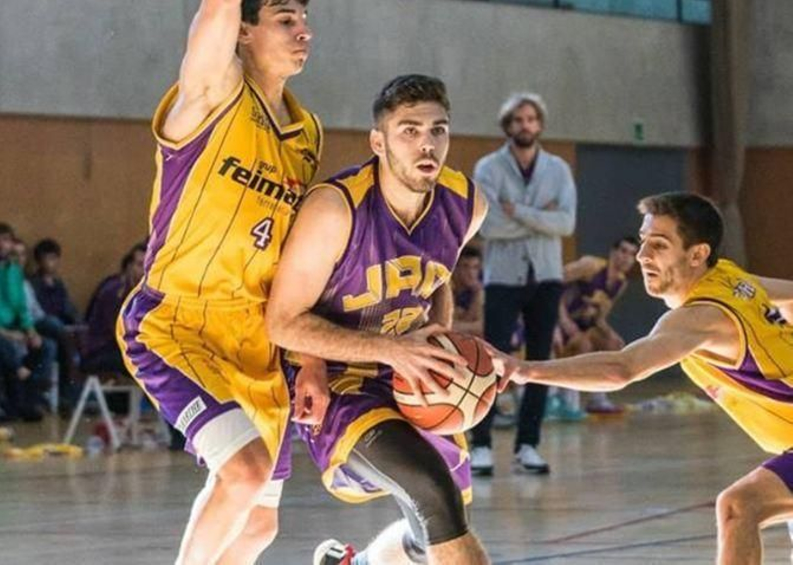 Balastegui, la pasada temporada con el Jac Sants.