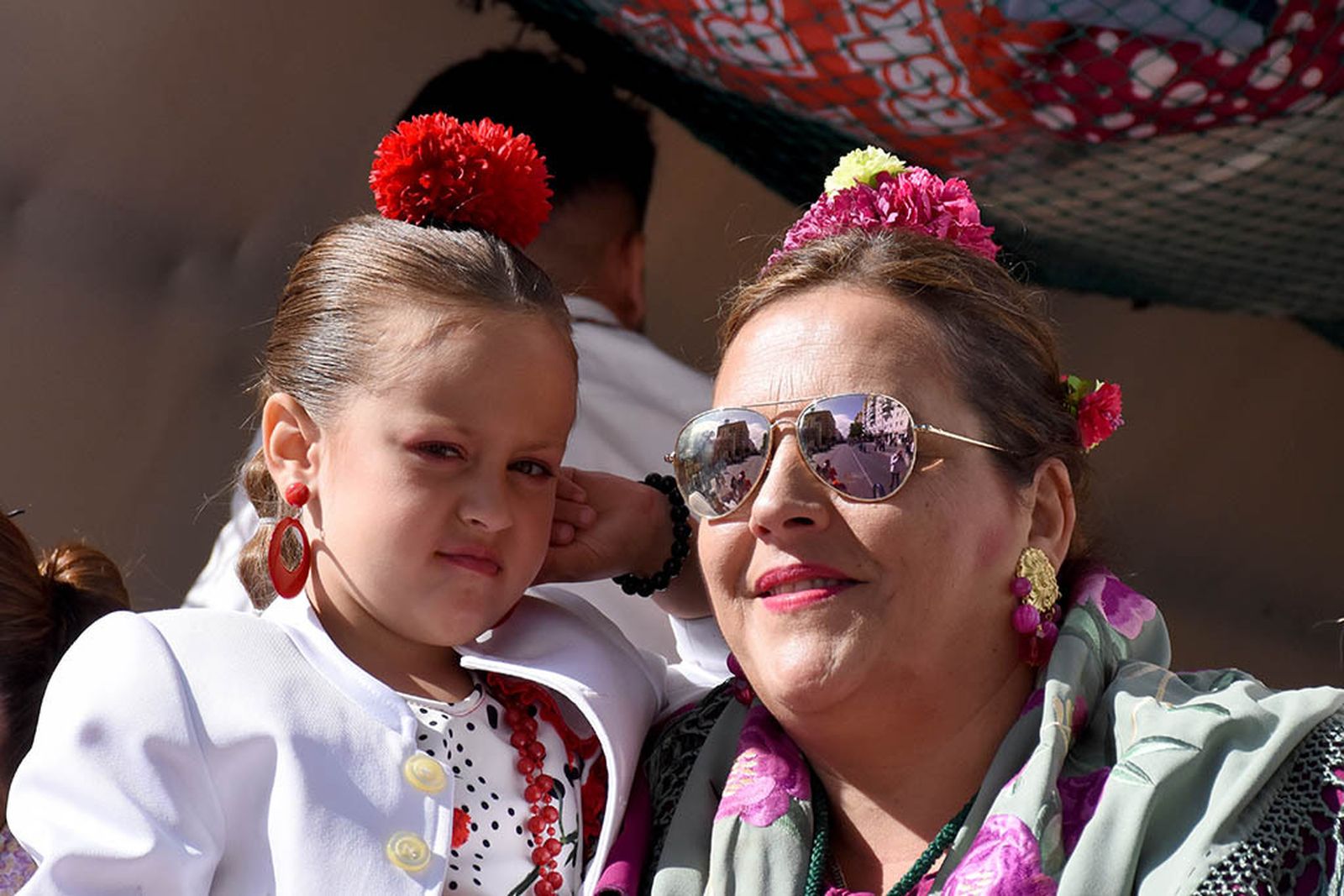 Imágenes de los carros de la Hermandad del Rocío de Huelva