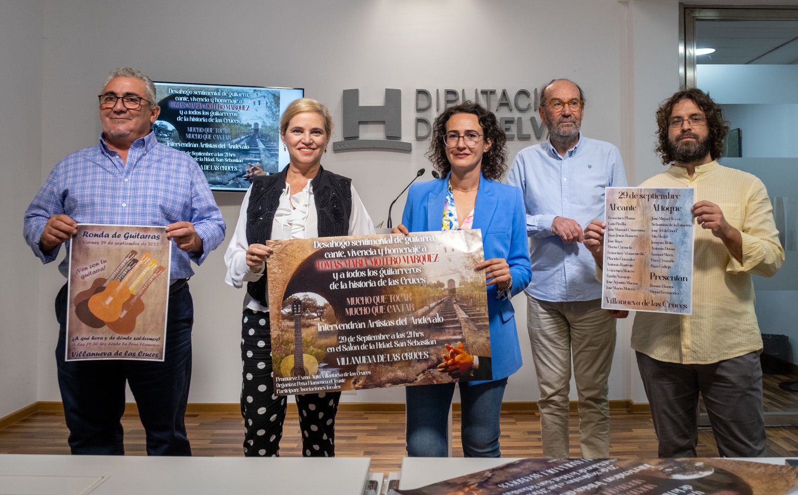 Presentación de 'Mucho que tocar, mucho que cantar'.