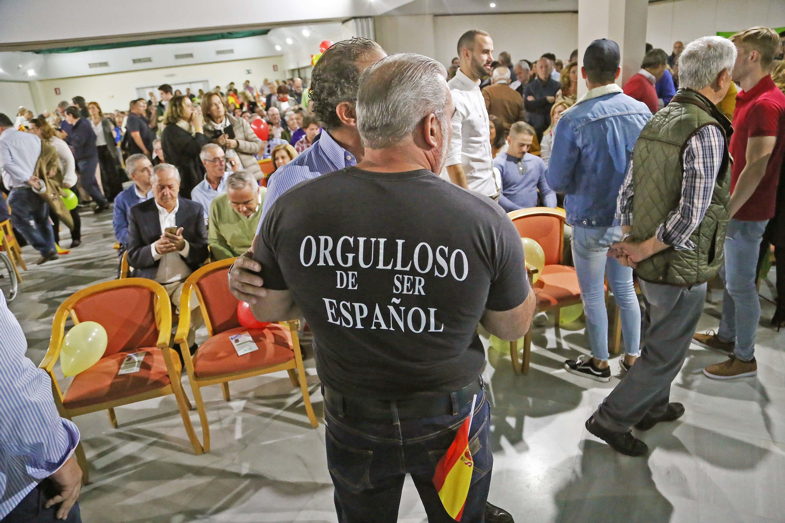 El acto de Vox en el hotel Guadalete de Jerez