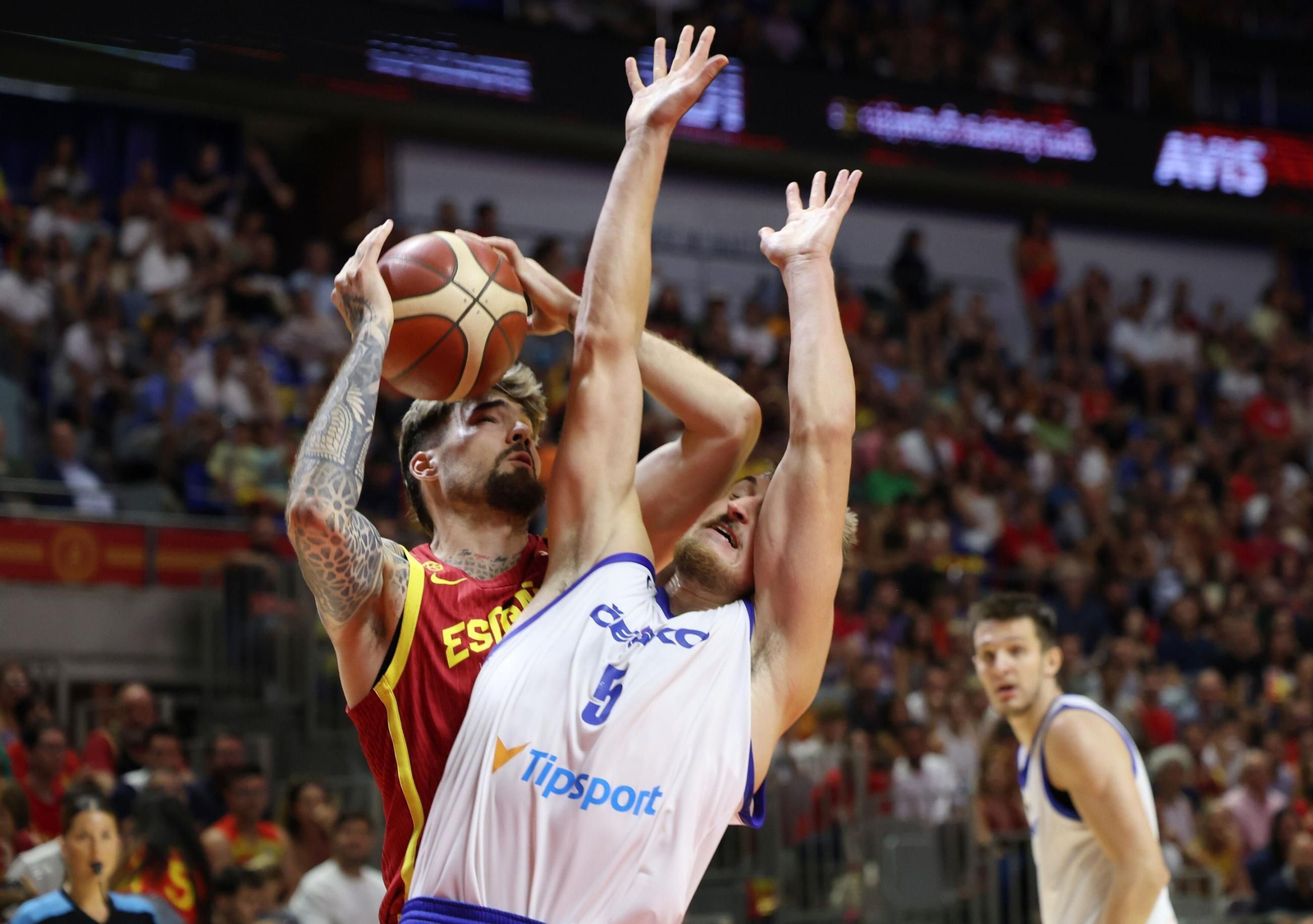 España-República Checa, en fotos