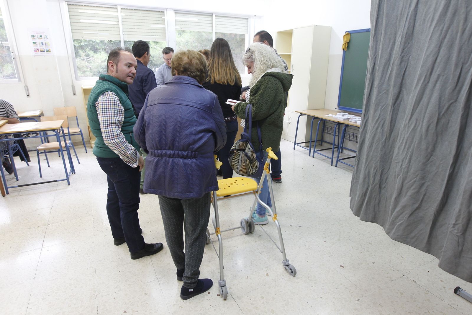 Así están votando los almerienses este 10N