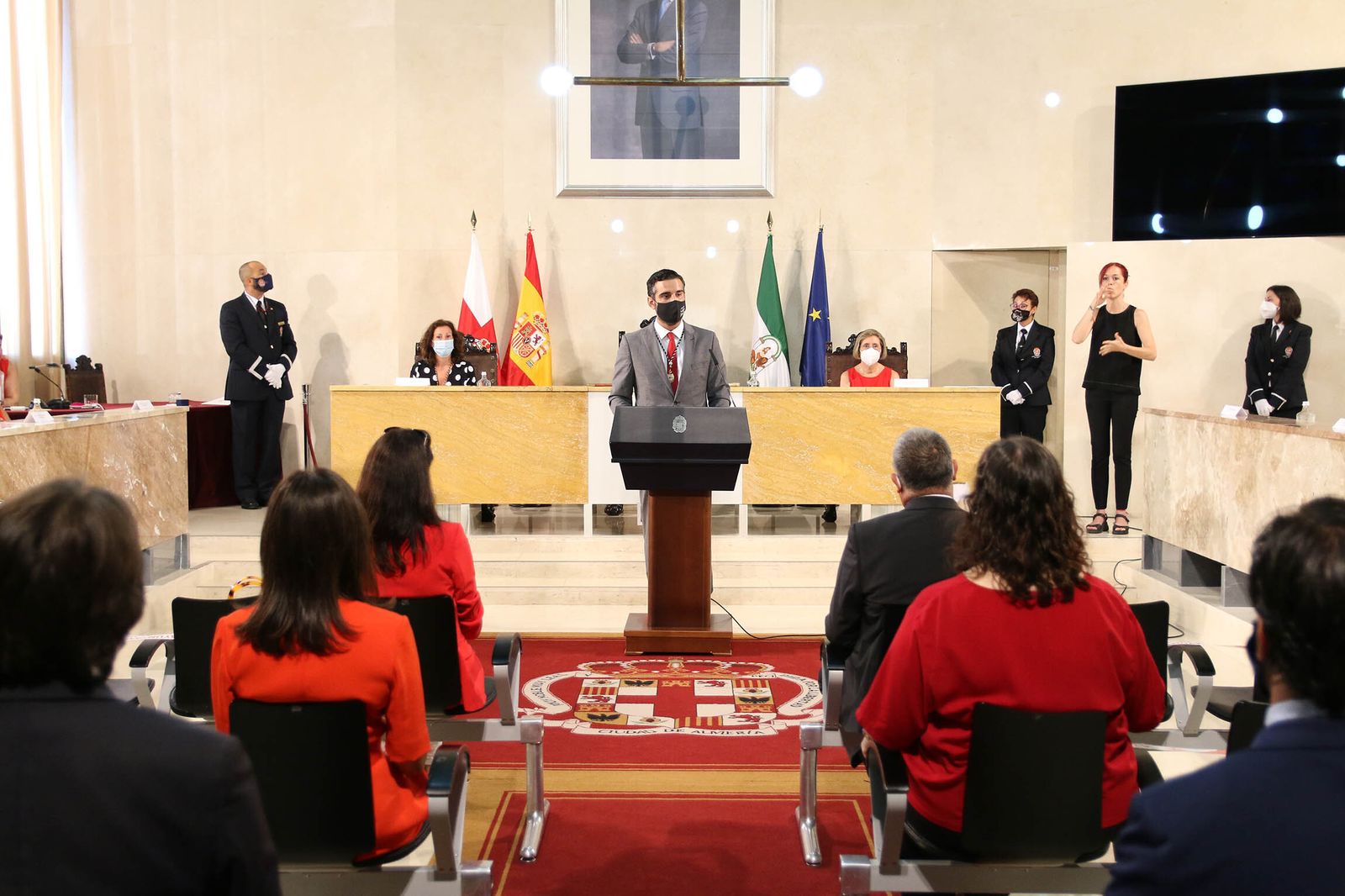Fotogalería del homenaje a Los Coloraos