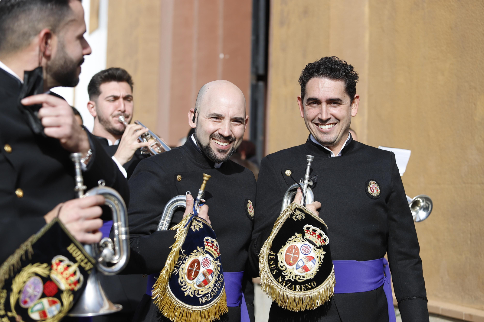 Imágenes del ambiente en la procesión de San Sebastián en Huelva