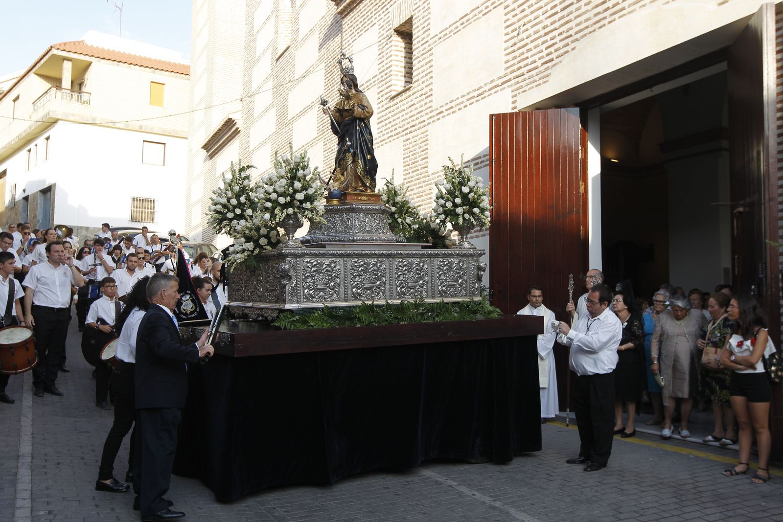 Procesión de la Virgen del Mar en Adra