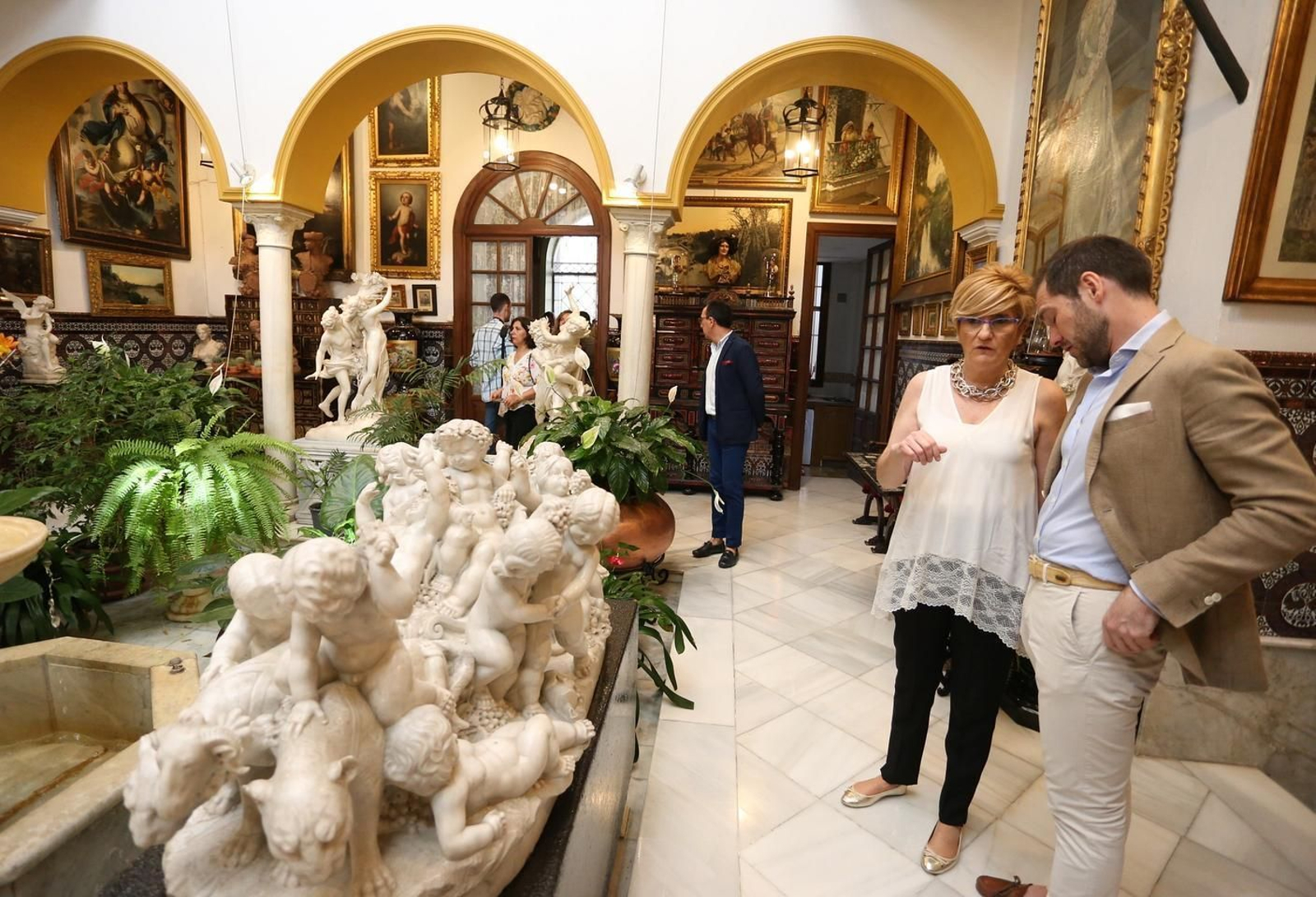 Traslado de la colección Bellver a la Casa Fabiola