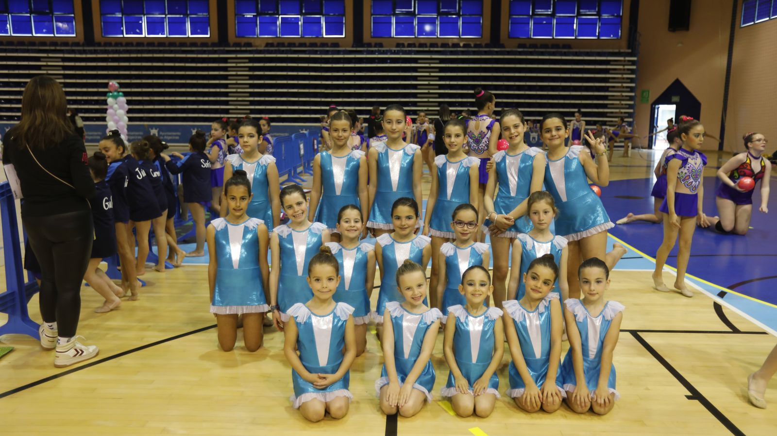 Las fotos del torneo comarcal del Club de Gimnasia Rítmica de Jimena, en Algeciras