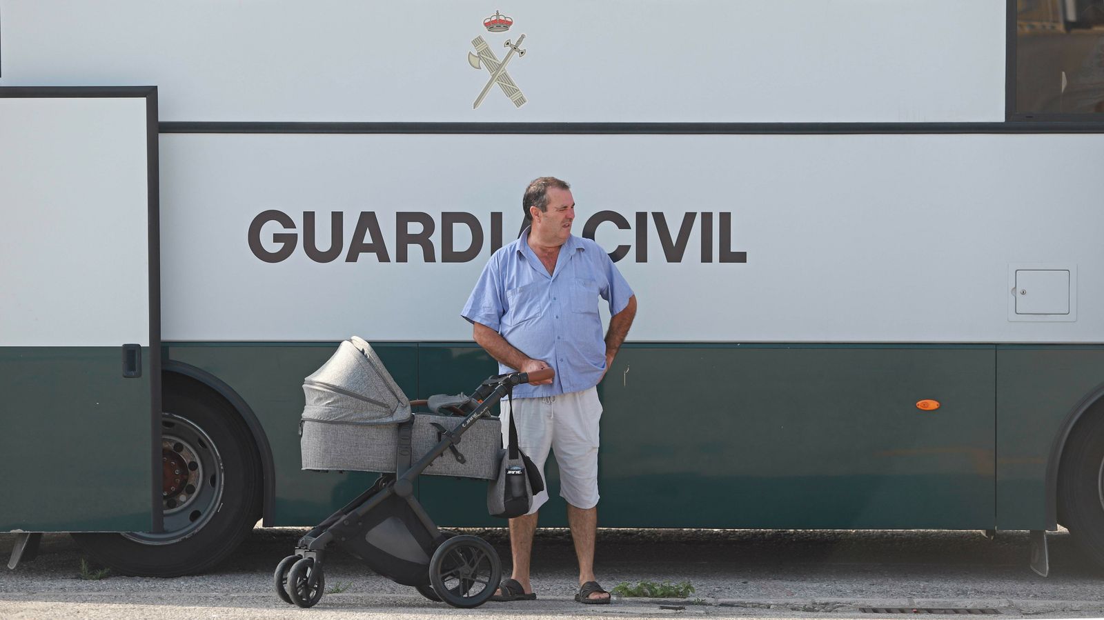 Exhibición de medios de la Guardia Civil en el Llano Amarillo