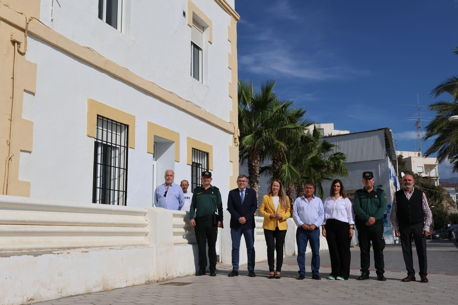 Recepción de las obras realizadas en el cuartel de la Guardia Civil