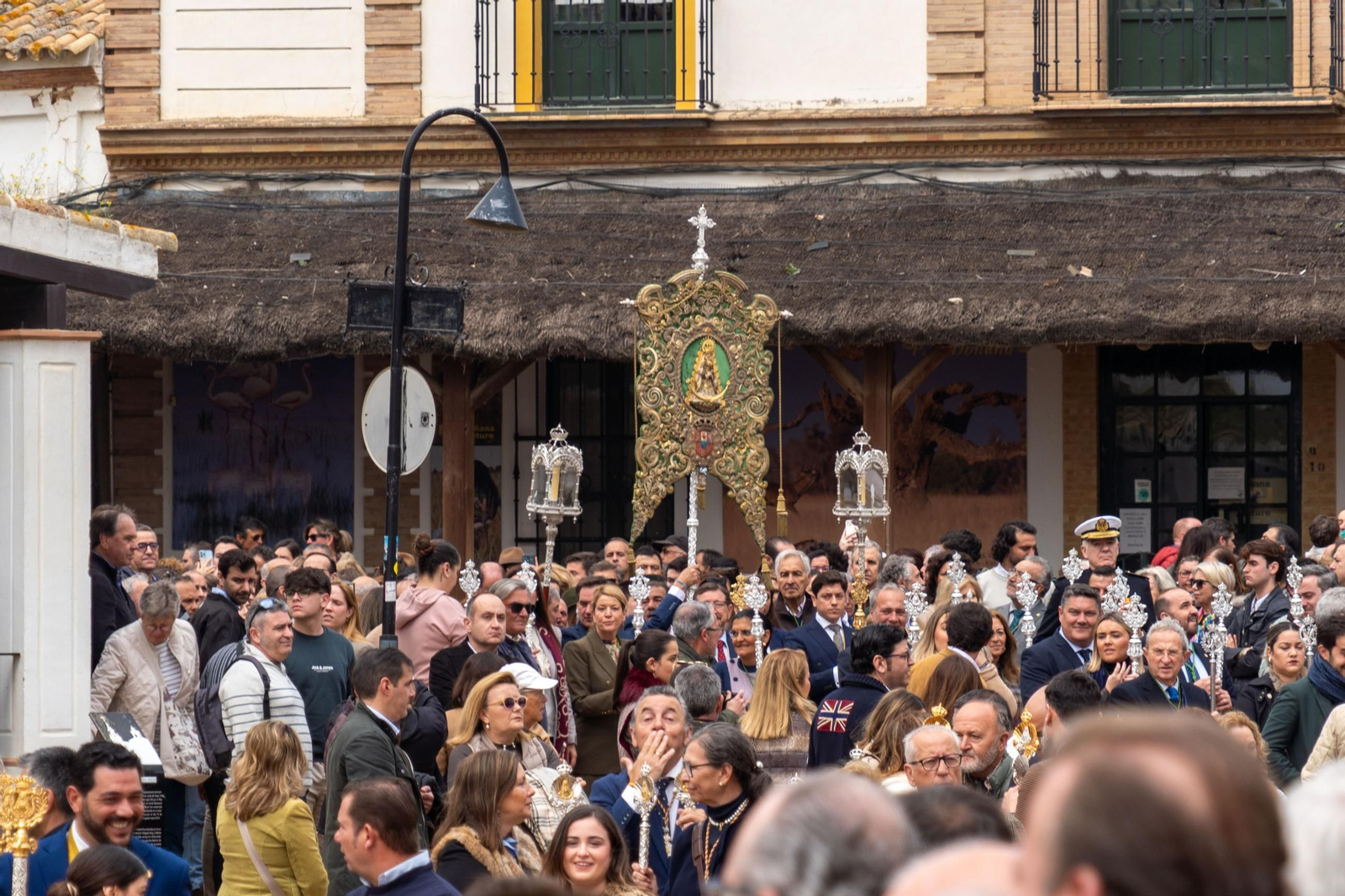 Imágenes de la peregrinación de la hermandad de Huelva al rocío en 2025