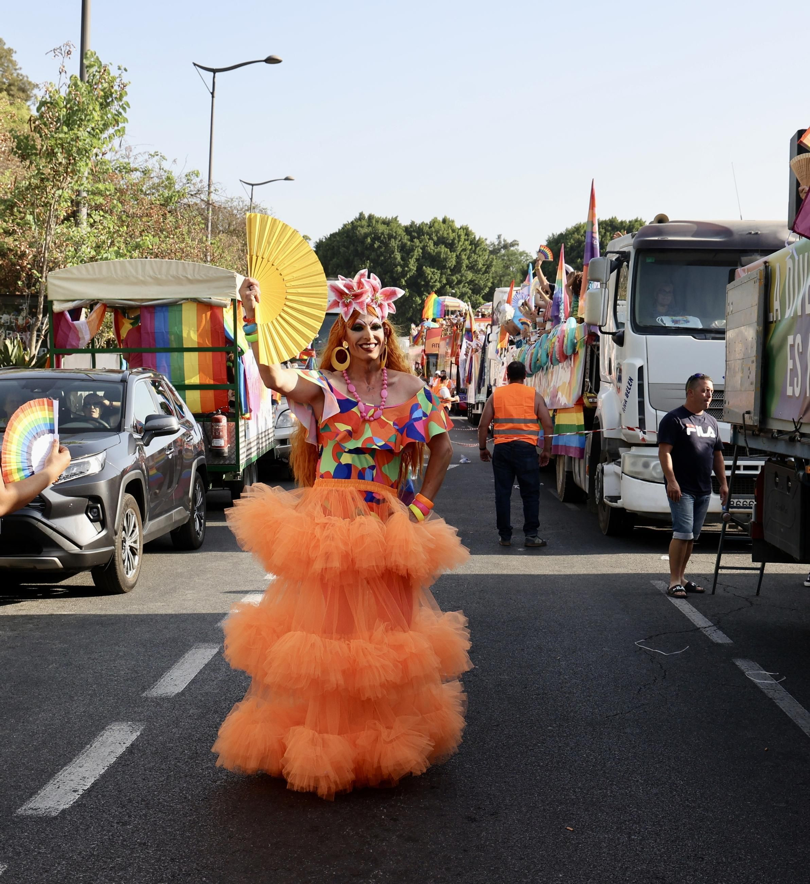 Las fotos de la cabalgata del Orgullo LGTBIQ+ en Sevilla