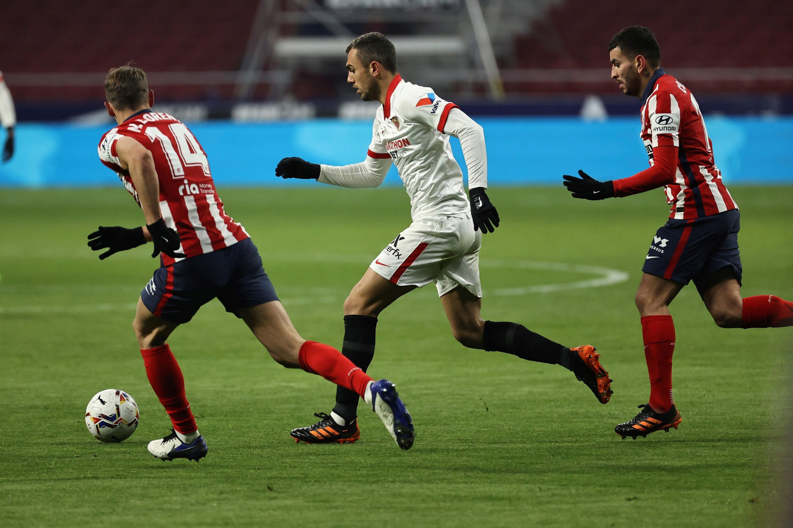 La imágenes del Atlético de Madrid-Sevilla FC