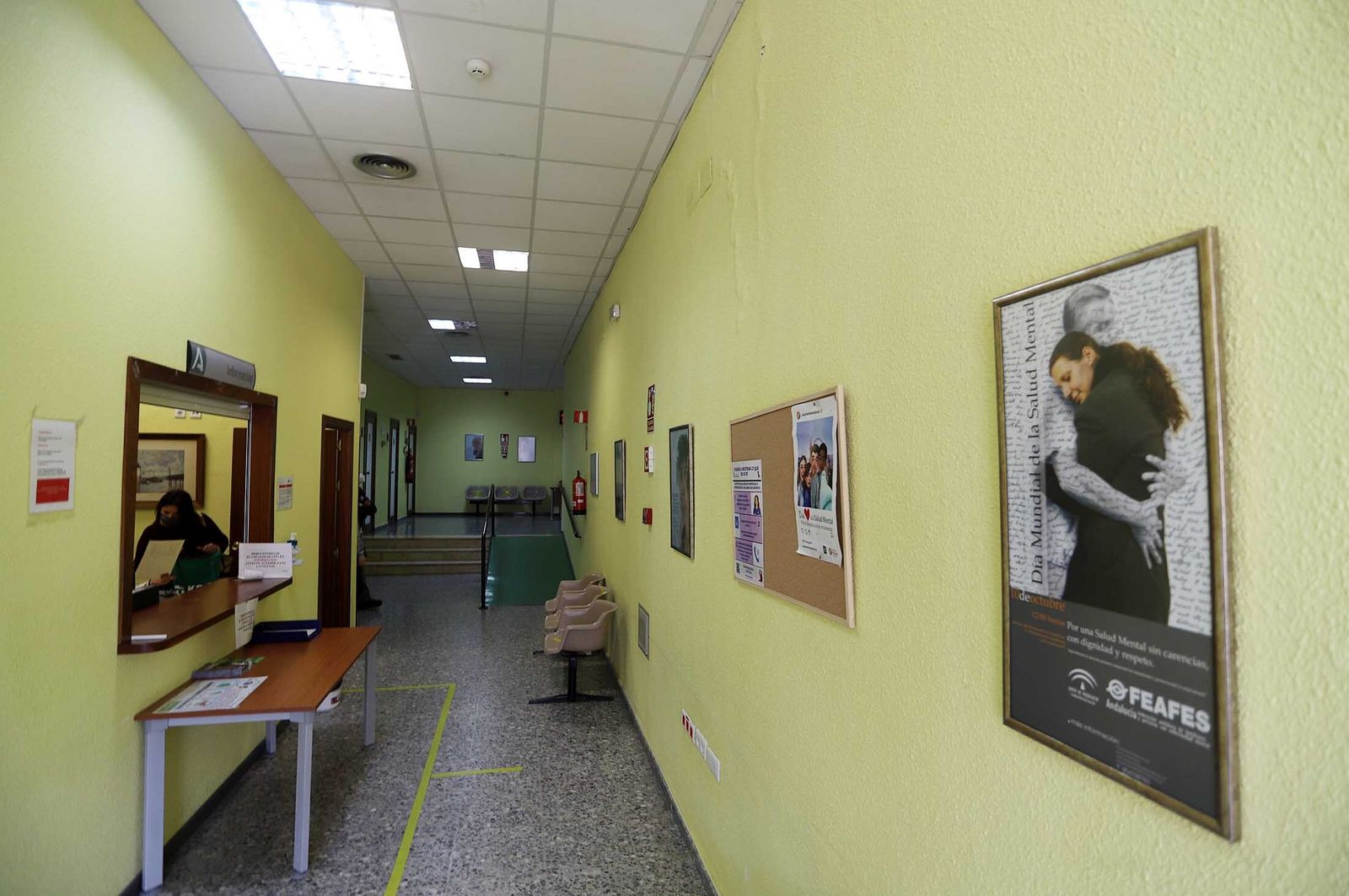 Imágenes del mal estado en el que se encuentra la Unidad de Salud Mental de la Plaza Houston