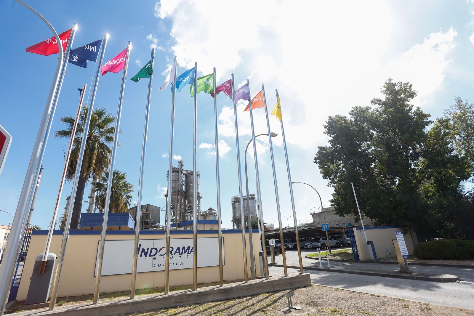 Fábrica de Indorama Ventures en San Roque, Cádiz