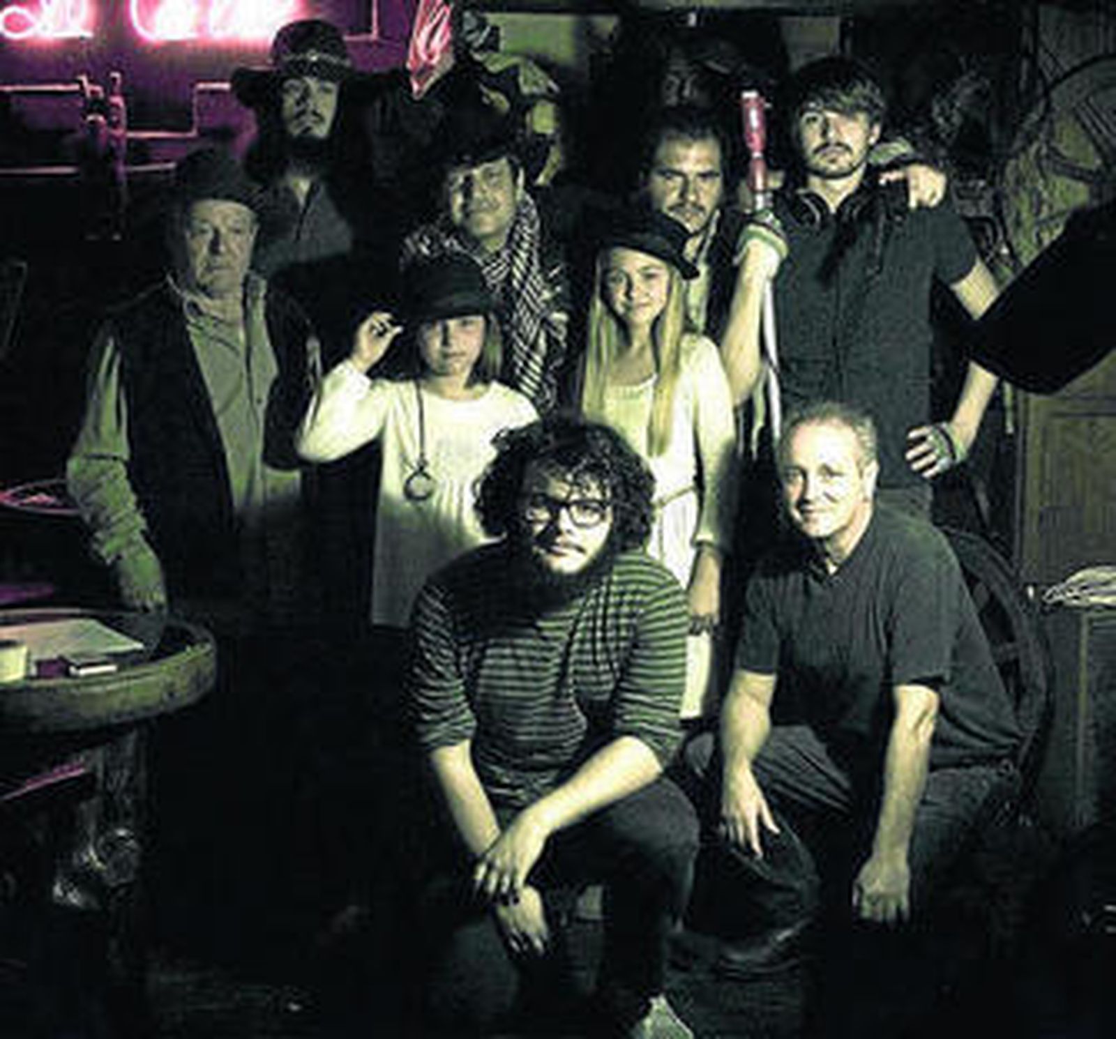 Equipo de rodaje del corto 'El hombre sin tiempo'.