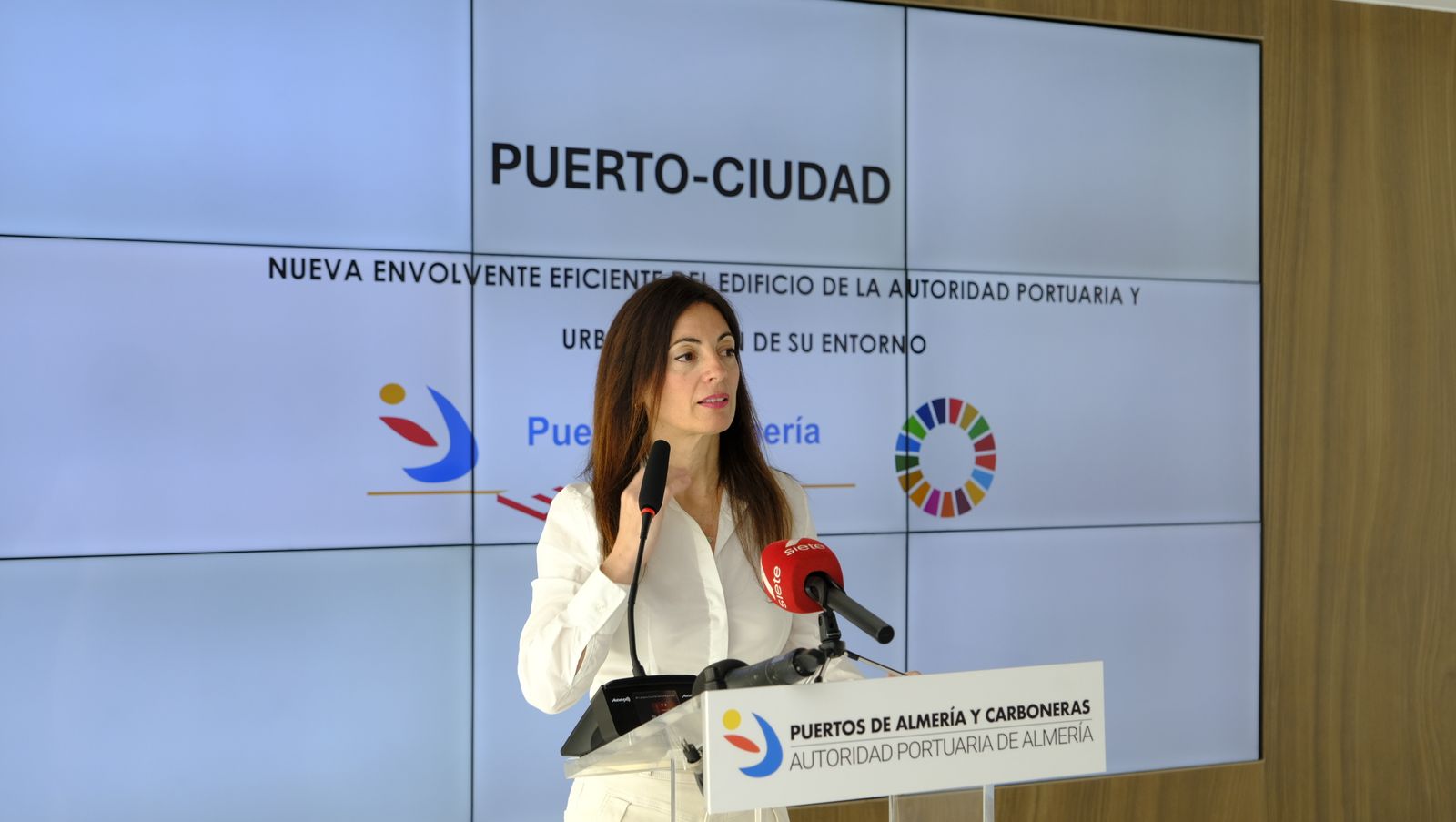 Imágenes del proyecto de eficiencia y urbanización del Puerto de Almería