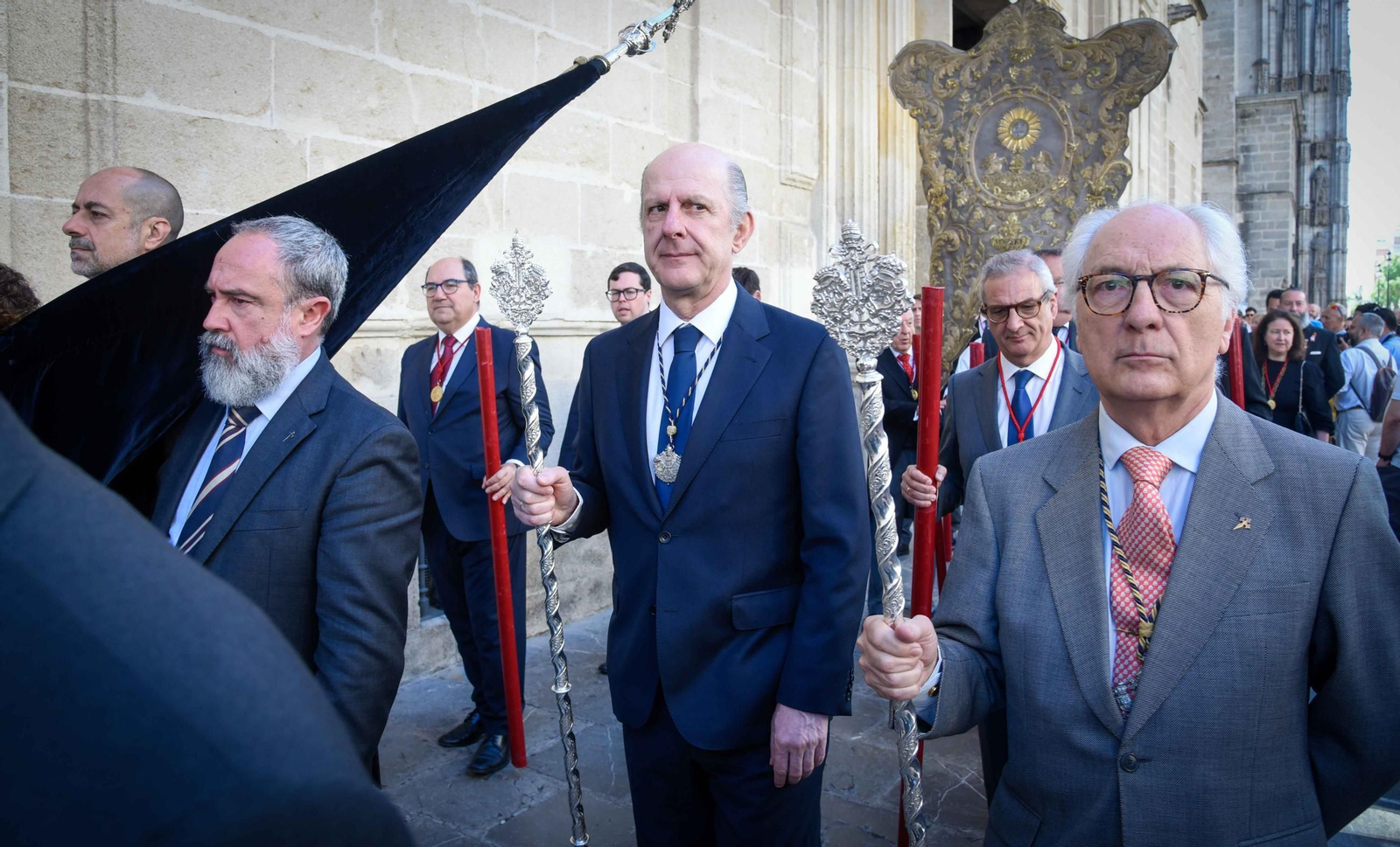 Imágenes de la procesión de impedidos de El Sagrario