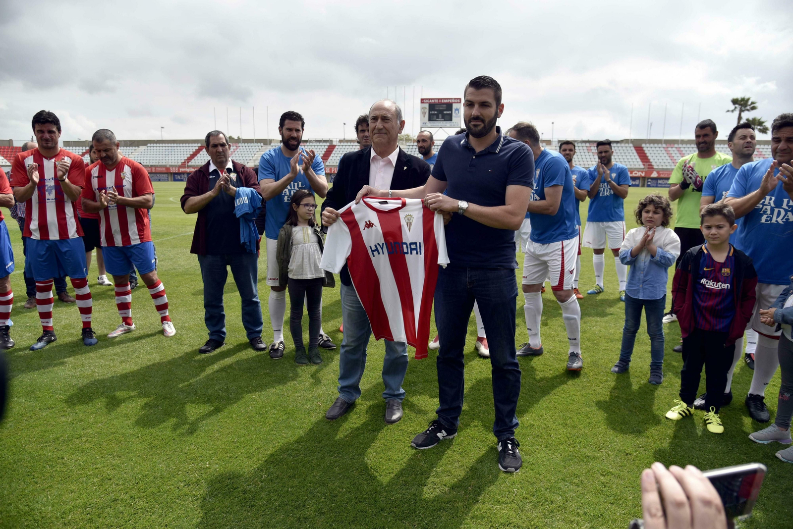 Homenaje del Algeciras CF a José Luis Montes