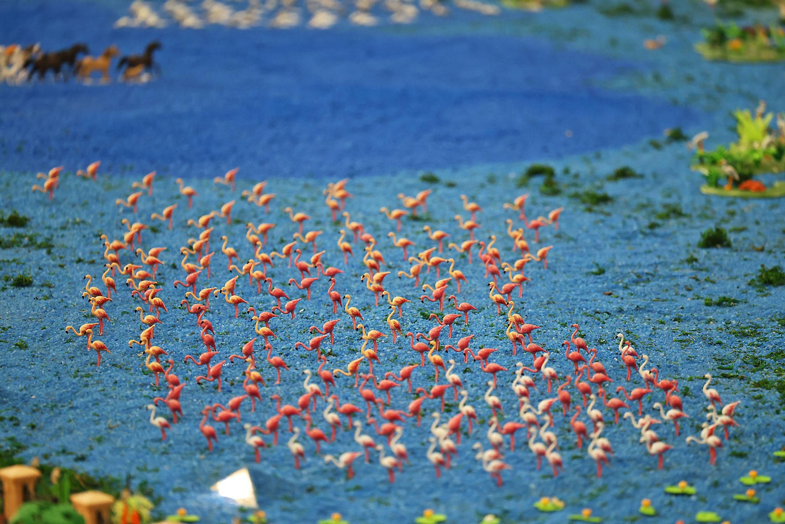 Imágenes del Belén de Playmobil más grande del mundo dedicado al Rocío