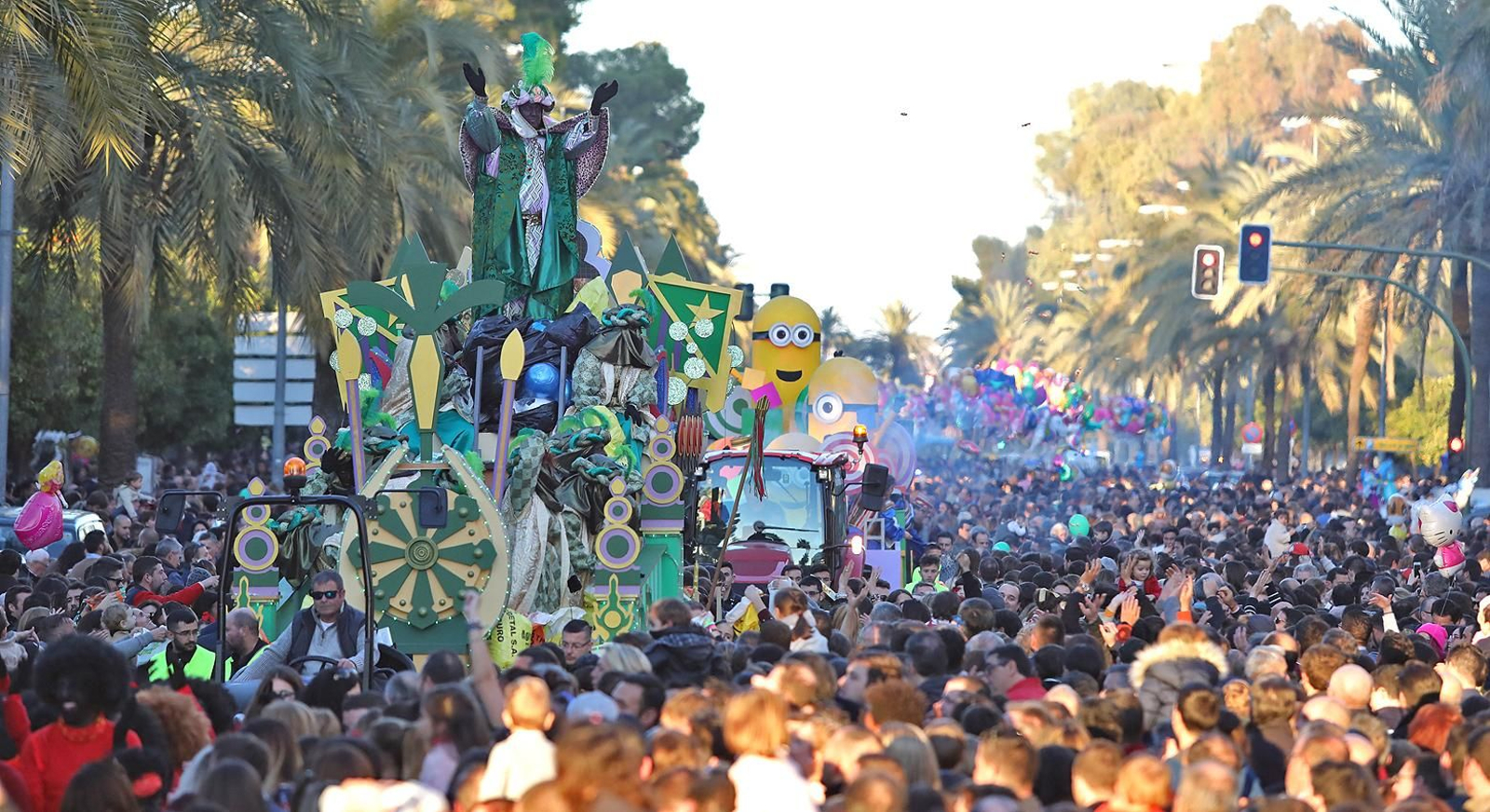 Imágenes de la cabalgata de Reyes Magos 2019 en Jerez